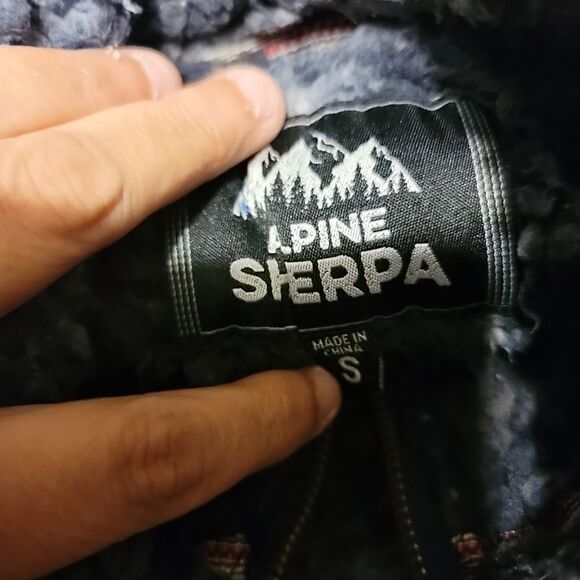 Alpine Sherpa Half Zip Pullover Size Small - Picture 4 of 5